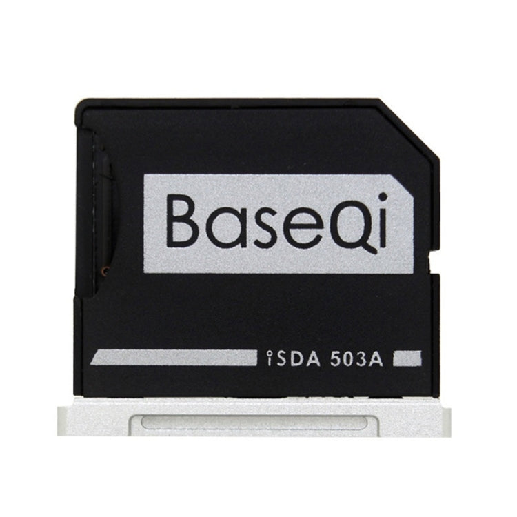 Funda para tarjeta SD de aleación de aluminio oculta BASEQI 503ASV para portátiles Macbook Pro Retina de 15 pulgadas (mediados de 2012 a principios de 2013), For Macbook Pro Retina 15 (Mid 2012 to Early 2013)