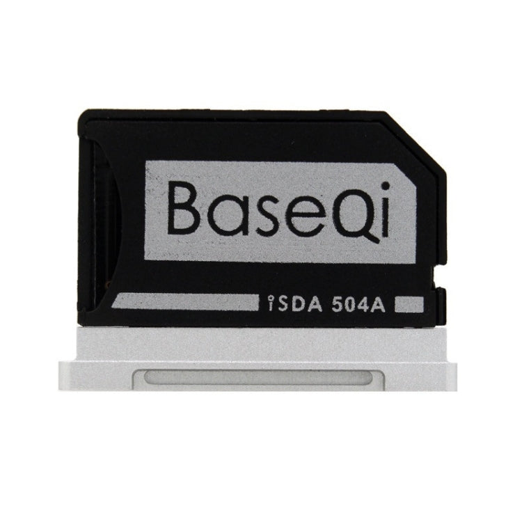 Funda para tarjeta SD de aleación de aluminio oculta BASEQI 504ASV para portátiles Macbook Pro Retina de 15 pulgadas (finales de 2013 - mediados de 2015), For Macbook Pro Retina 15