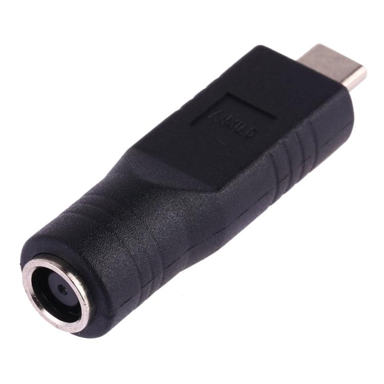 Conector adaptador de enchufe hembra de 7,4 x 0,6 mm a USB-C / tipo C macho, 7.4 x 0.6mm Female