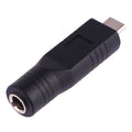 Conector adaptador de enchufe hembra de 5,5 x 2,1 mm a USB-C / tipo C macho, 5.5 x 2.1mm