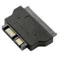 Adaptador SATA de 22 pines hembra a SLIMLINE SATA de 13 pines macho, SATA 22 Pin Female to SATA 13 Pin