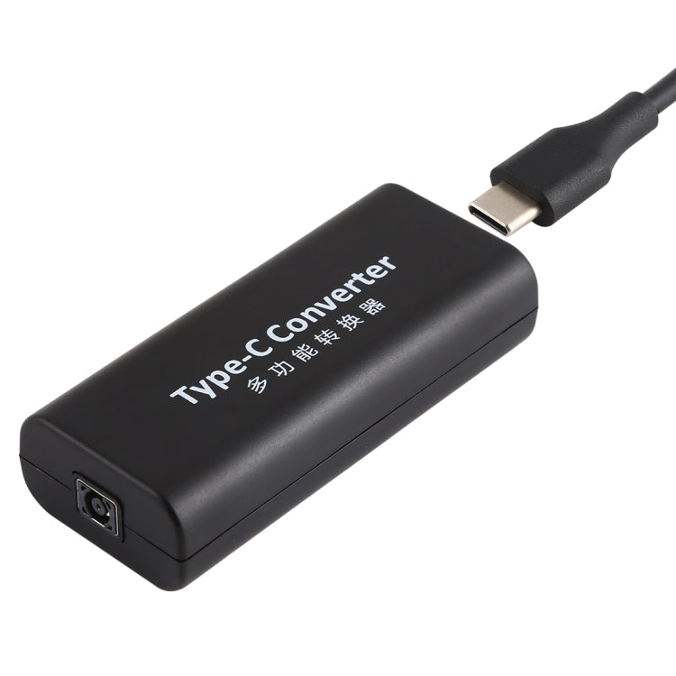 Adaptador de conector de alimentación hembra DC 4,5 x 3,0 mm a USB-C/tipo C hembra con cable USB-C/tipo C de 15 cm, 4.5x3.0mm