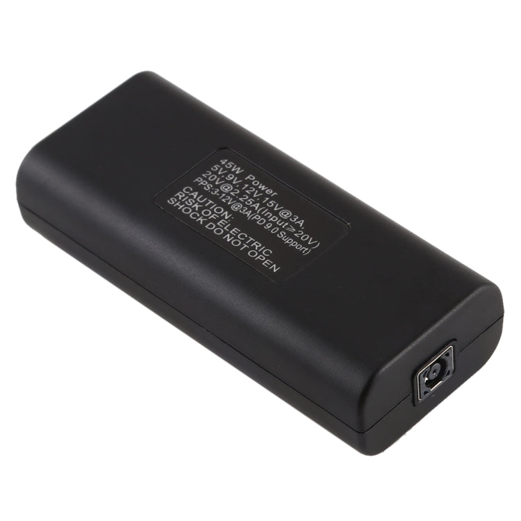 Adaptador de conector de alimentación hembra DC 4,5 x 3,0 mm a USB-C/tipo C hembra con cable USB-C/tipo C de 15 cm, 4.5x3.0mm