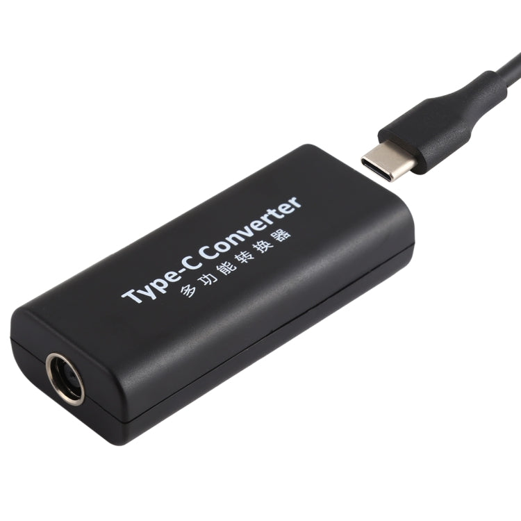 Adaptador de conector de alimentación hembra DC de 7,9 x 5,5 mm a USB-C/tipo C hembra con cable USB-C/tipo C de 15 cm, 7.9x5.5mm