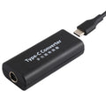 Adaptador de conector de alimentación hembra DC de 7,9 x 5,5 mm a USB-C/tipo C hembra con cable USB-C/tipo C de 15 cm, 7.9x5.5mm