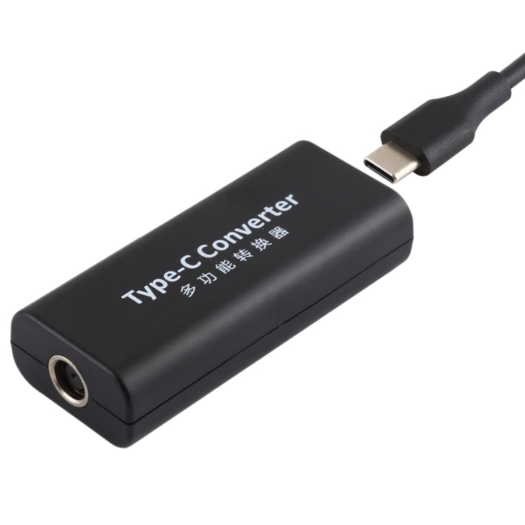 Adaptador de conector de alimentación hembra DC 7,4 x 0,6 mm a USB-C/tipo-C hembra con cable USB-C/tipo C de 15 cm, 7.4x0.6mm