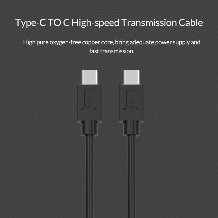ORICO 2139C3-G2 SATA 2,5 pulgadas USB3.1 Gen2 Interfaz USB-C / Type-C Caja de disco duro transparente, capacidad de almacenamiento de soporte: 4 TB, USB 3.1 Gen2 Type-C (2.5 inch)