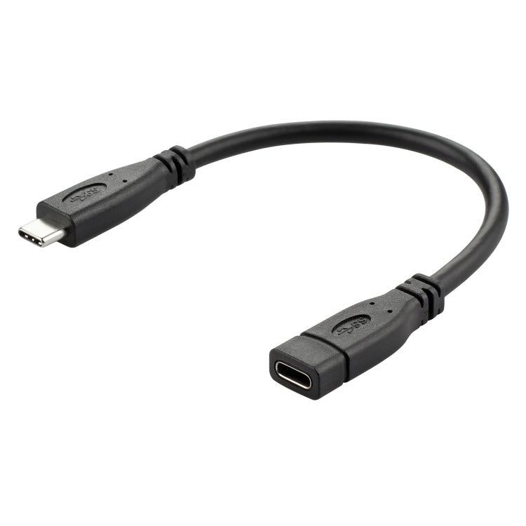 Cable adaptador USB 3.1 tipo C / USB-C macho a tipo C / USB-C hembra Gen2, longitud: 50 cm, Length: 50cm