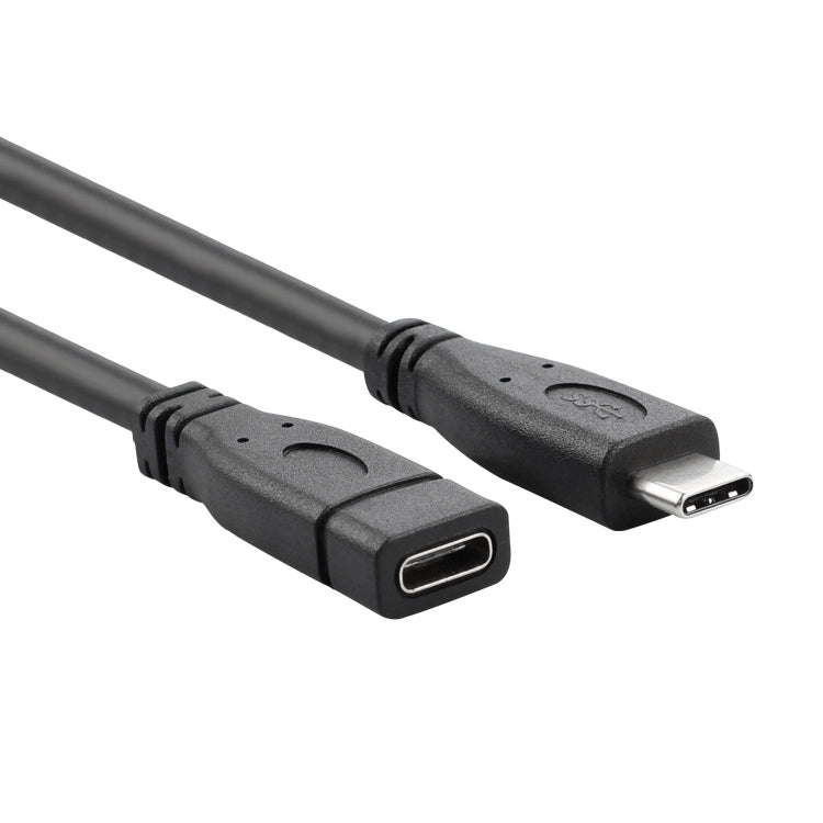 Cable adaptador USB 3.1 tipo C / USB-C macho a tipo C / USB-C hembra Gen2, longitud: 50 cm, Length: 50cm