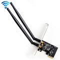 EDUP EP-9607 Tarjeta de red adaptadora inalámbrica PCI-E Express de doble banda de 1200 Mbps con 2 antenas de 6 dBi, EP-9607 1200Mbps