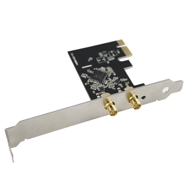 EDUP EP-9607 Tarjeta de red adaptadora inalámbrica PCI-E Express de doble banda de 1200 Mbps con 2 antenas de 6 dBi, EP-9607 1200Mbps