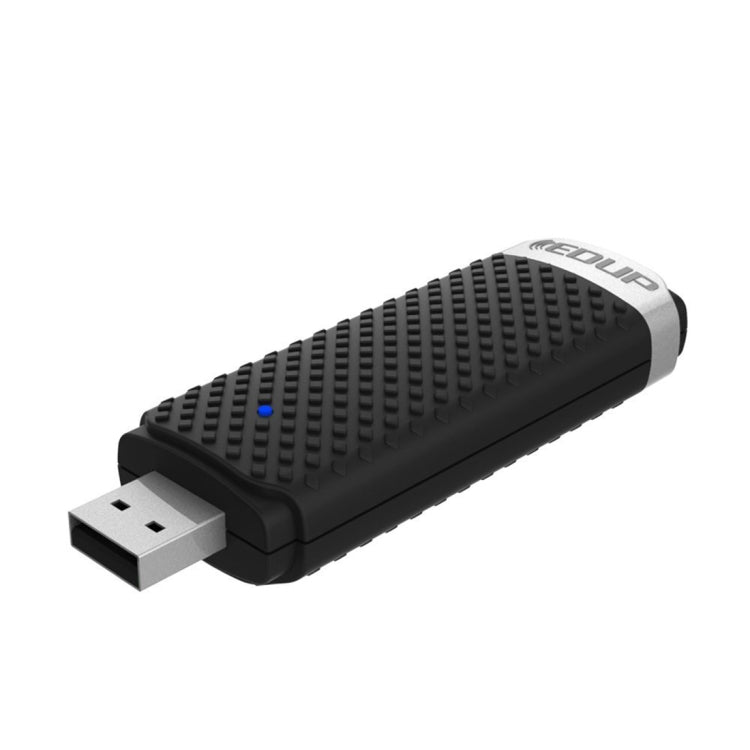 EDUP EP-AC1609 Adaptador Receptor WiFi USB 3.0 de Alta Velocidad de 1200Mbps Adaptador Ethernet con Cable Extendido de 1m y Base, EP-AC1609 1200Mbps
