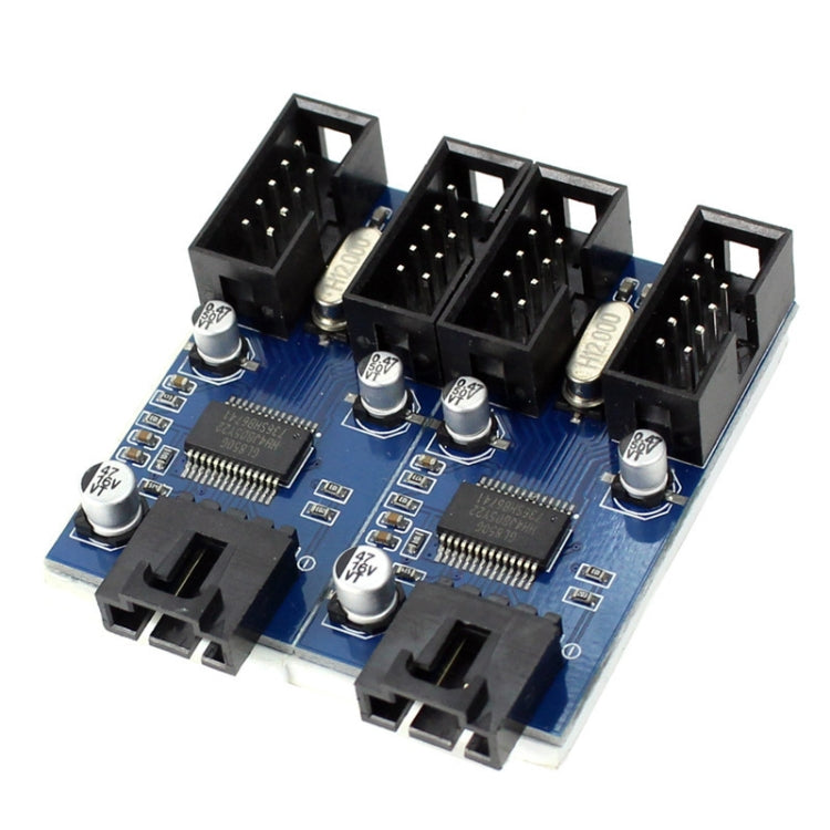 Tarjeta de cable de extensión hembra, macho, 1 a 4, conector USB de 9 pines
