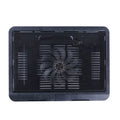 N19 Ventilador silencioso portátil alimentado por USB Soporte de almohadilla de enfriamiento para computadora portátil, N19