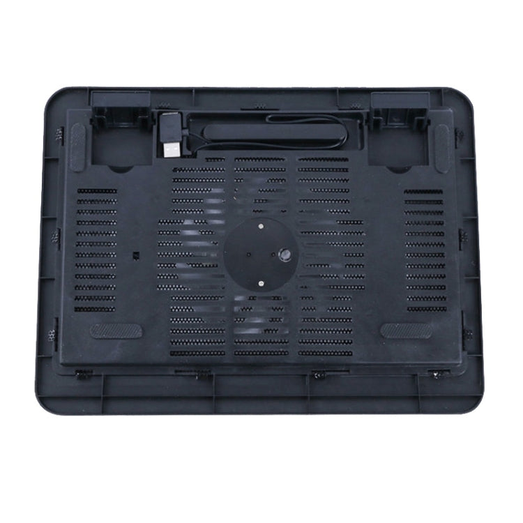 N19 Ventilador silencioso portátil alimentado por USB Soporte de almohadilla de enfriamiento para computadora portátil, N19
