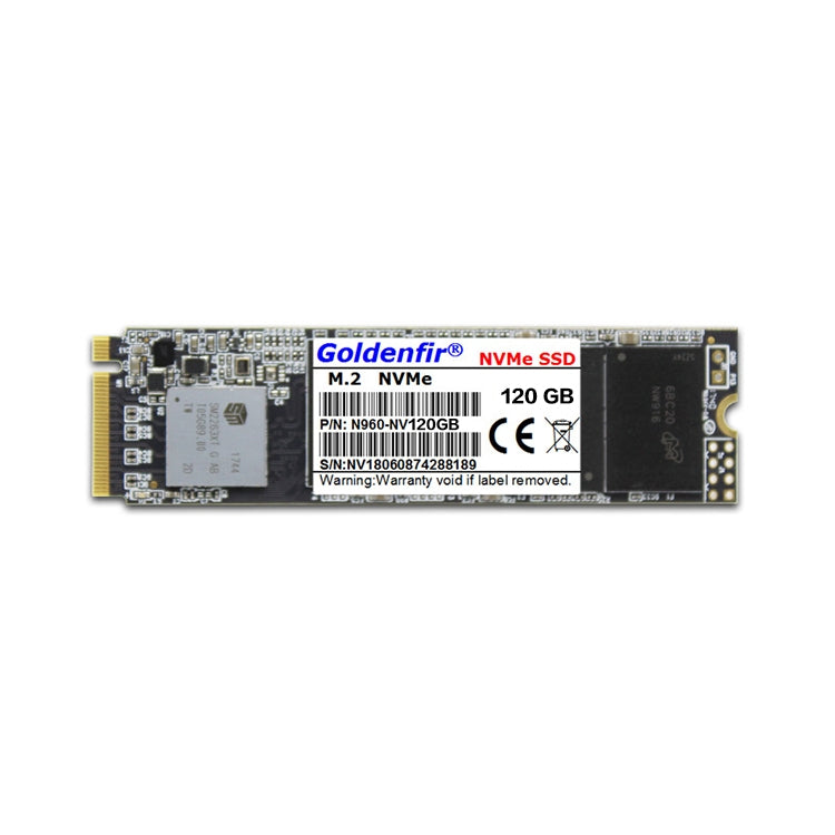 Unidad de estado sólido Goldenfir M.2 NVMe de 2,5 pulgadas, capacidad: 120 GB, M.2 NVMe 120GB