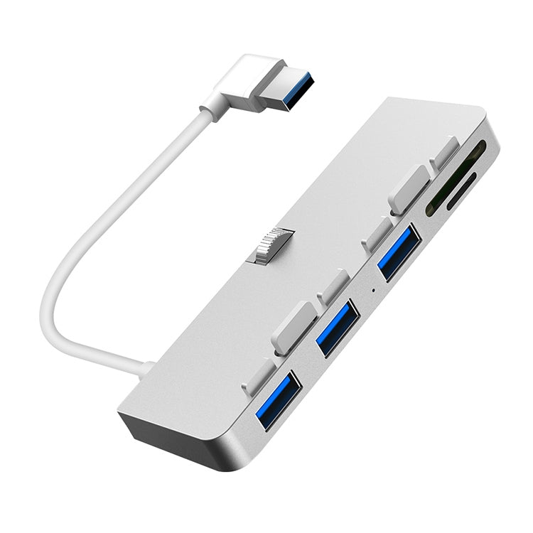 Rocketek para iMac USB3.0 x 3 + SD / TF Base de expansión HUB multifunción, USB3.0 x 3 + SD / TF