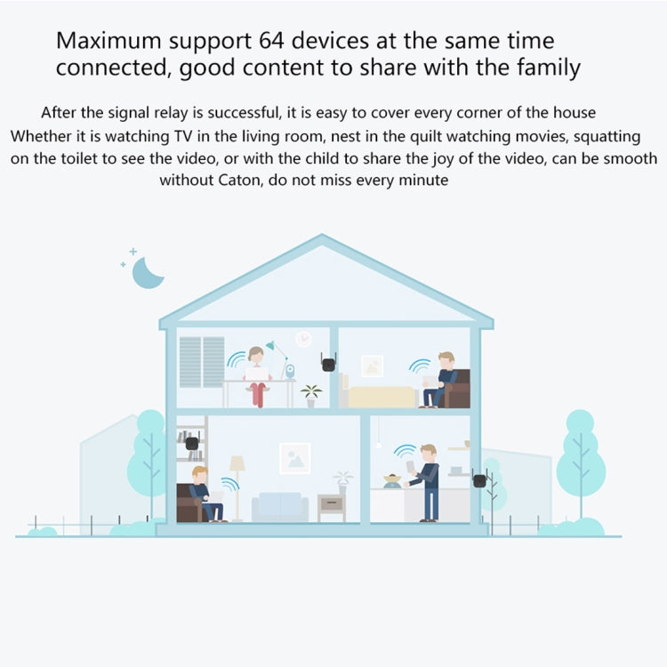 Original Xiaomi Mi WiFi Amplifier Pro 300Mbps WiFi Smart Extender Router con 2x2 antenas externas, enchufe de EE. UU., Amplifier Pro