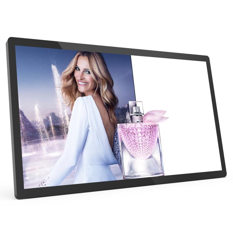 Marco de fotos digital con pantalla LCD de 21,5 pulgadas, RK3288 Quad Core Cortex A17 hasta 1,8 GHz, Android 8.1, 2 GB+16 GB, compatible con WiFi, Ethernet, Bluetooth, tarjeta SD y conector de 3,5 mm, 21.5 inch 2GB+16GB