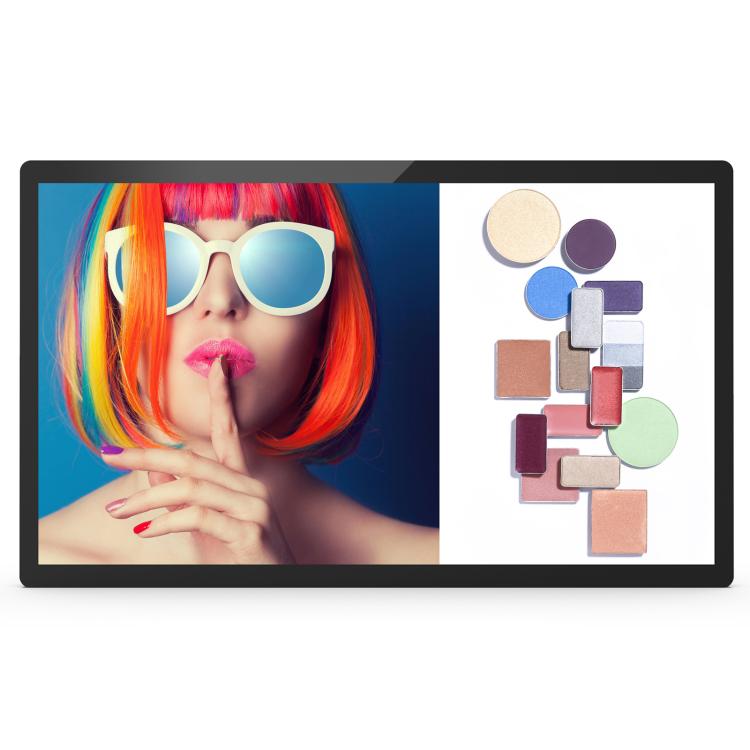 Marco de fotos digital con pantalla LCD de 21,5 pulgadas, RK3288 Quad Core Cortex A17 hasta 1,8 GHz, Android 8.1, 2 GB+16 GB, compatible con WiFi, Ethernet, Bluetooth, tarjeta SD y conector de 3,5 mm, 21.5 inch 2GB+16GB