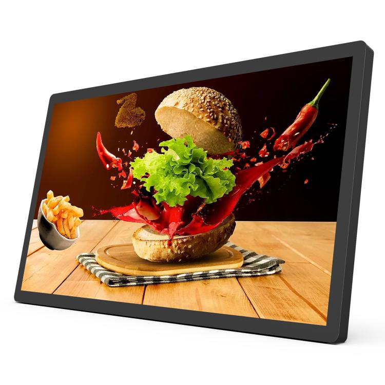 Marco de fotos digital con pantalla LCD de 21,5 pulgadas, RK3288 Quad Core Cortex A17 hasta 1,8 GHz, Android 8.1, 2 GB+16 GB, compatible con WiFi, Ethernet, Bluetooth, tarjeta SD y conector de 3,5 mm, 21.5 inch 2GB+16GB