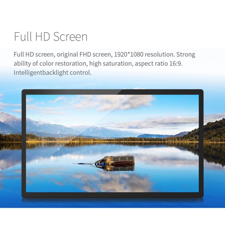 Marco de fotos digital con pantalla LCD de 21,5 pulgadas, RK3288 Quad Core Cortex A17 hasta 1,8 GHz, Android 8.1, 2 GB+16 GB, compatible con WiFi, Ethernet, Bluetooth, tarjeta SD y conector de 3,5 mm, 21.5 inch 2GB+16GB