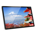 Marco de fotos digital con pantalla LCD de 32 pulgadas, RK3399 A72 de doble núcleo + A53 de cuatro núcleos hasta 2,0 GHz, Android 7.1, 2 GB + 16 GB, compatible con WiFi, Ethernet, Bluetooth, tarjeta SD y conector de 3,5 mm
