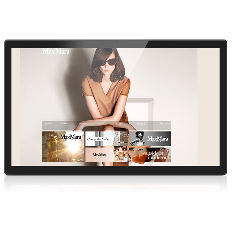 Marco de fotos digital con pantalla LCD de 32 pulgadas, RK3399 A72 de doble núcleo + A53 de cuatro núcleos hasta 2,0 GHz, Android 7.1, 2 GB + 16 GB, compatible con WiFi, Ethernet, Bluetooth, tarjeta SD y conector de 3,5 mm