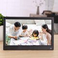 Marco de fotos digital con pantalla LED FHD de 12,5 pulgadas con soporte y control remoto, programa MSTAR V56, compatible con entrada de tarjeta USB/SD