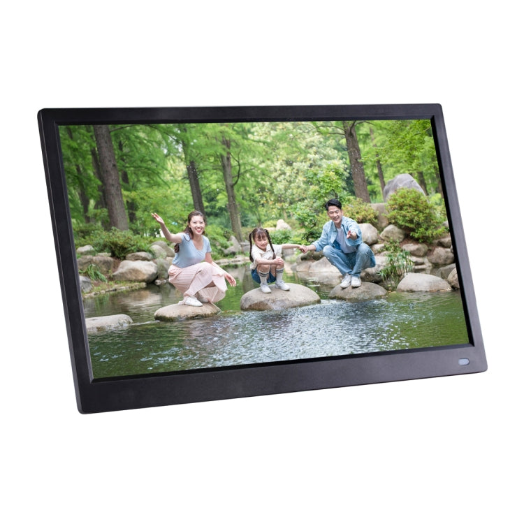 Marco de fotos digital con pantalla LED FHD de 12,5 pulgadas con soporte y control remoto, programa MSTAR V56, compatible con entrada de tarjeta USB/SD