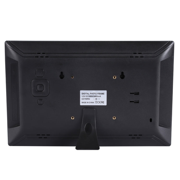 Marco de fotos digital con pantalla LED FHD de 12,5 pulgadas con soporte y control remoto, programa MSTAR V56, compatible con entrada de tarjeta USB/SD