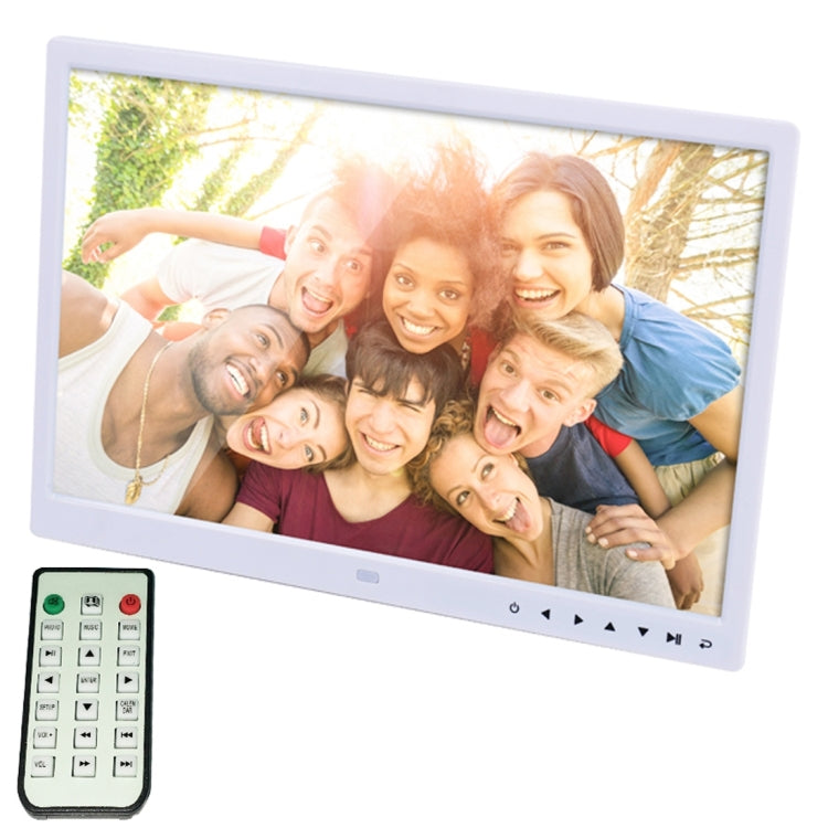 Marco de fotos digital con pantalla LED de 15,0 pulgadas con soporte/control remoto, Allwinner, compatible con entrada de tarjeta USB/SD/OTG, 15.0 Inch, 15.0 inch Allwinner