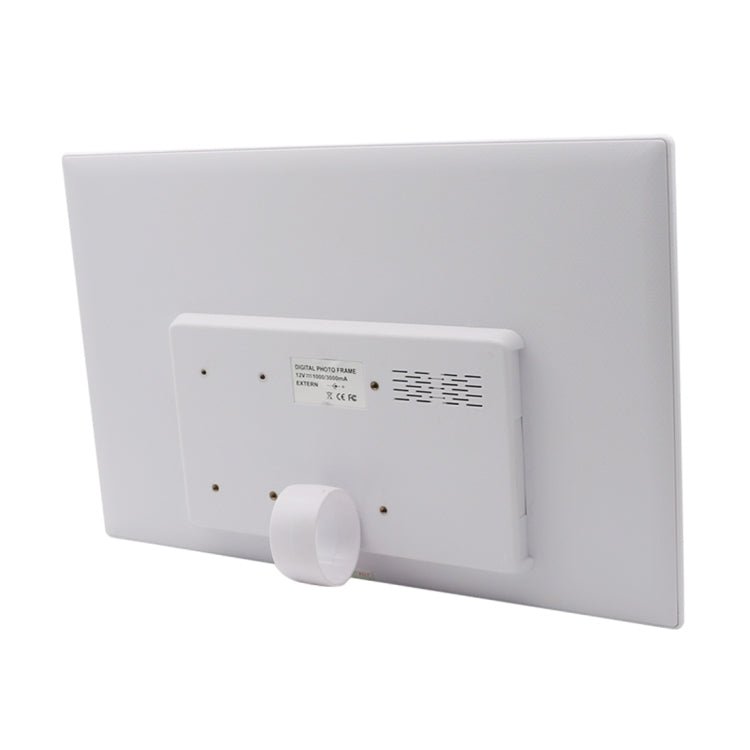 Marco de fotos digital con pantalla LED de 17,0 pulgadas con control de botón táctil de 7 teclas/soporte/control remoto, tecnología Allwinner, compatible con entrada de tarjeta USB/SD/OTG, enchufe de EE. UU./UE/Reino Unido                              ...