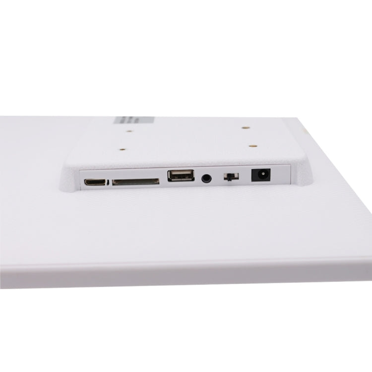 Marco de fotos digital con pantalla LED de 17,0 pulgadas con control de botón táctil de 7 teclas/soporte/control remoto, tecnología Allwinner, compatible con entrada de tarjeta USB/SD/OTG, enchufe de EE. UU./UE/Reino Unido                              ...