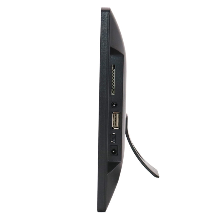 Marco de fotos digital con pantalla TFT de 8 pulgadas CA 100-240 V con soporte y control remoto, compatible con entrada de tarjeta USB / SD, 8 inch TFT