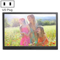 HSD1202 Marco de fotos digital con pantalla de alta resolución 1280x800 de 12,1 pulgadas con soporte y control remoto, compatible con tarjeta SD / MMC / MS / puerto USB, enchufe de la UE (plateado), HSD1202 12.1 inch