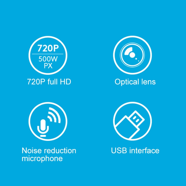 Cámara web Logitech C270i IPTV HD