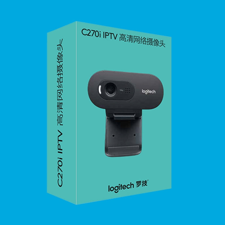 Cámara web Logitech C270i IPTV HD