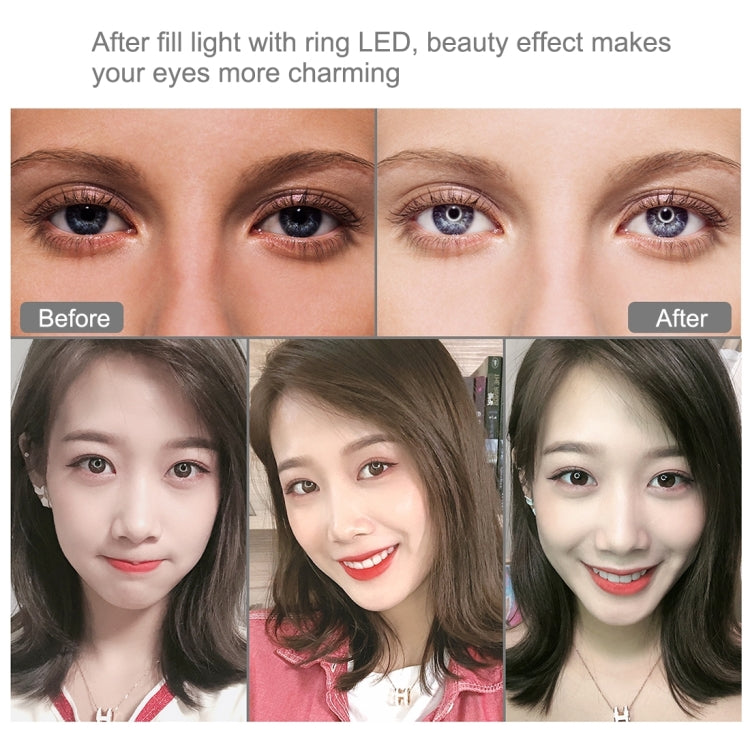PULUZ Luz RGBW de 11,8 pulgadas y 30 cm + soporte de 1,65 m + soportes duales para teléfono Superficie curva Anillo LED regulable RGBW Luz para selfies Vlogging Kits de transmisión en vivo con adaptador de trípode de zapata fría, abrazadera para teléfo...
