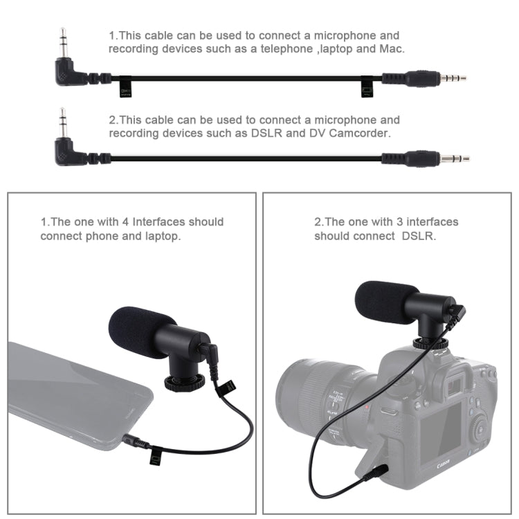 PULUZ 4 en 1 Vlogging Live Mini Octopus Bracket Kit + Luz de estudio + Micrófono + Kits de abrazadera para teléfono, 4 in 1 Tripod