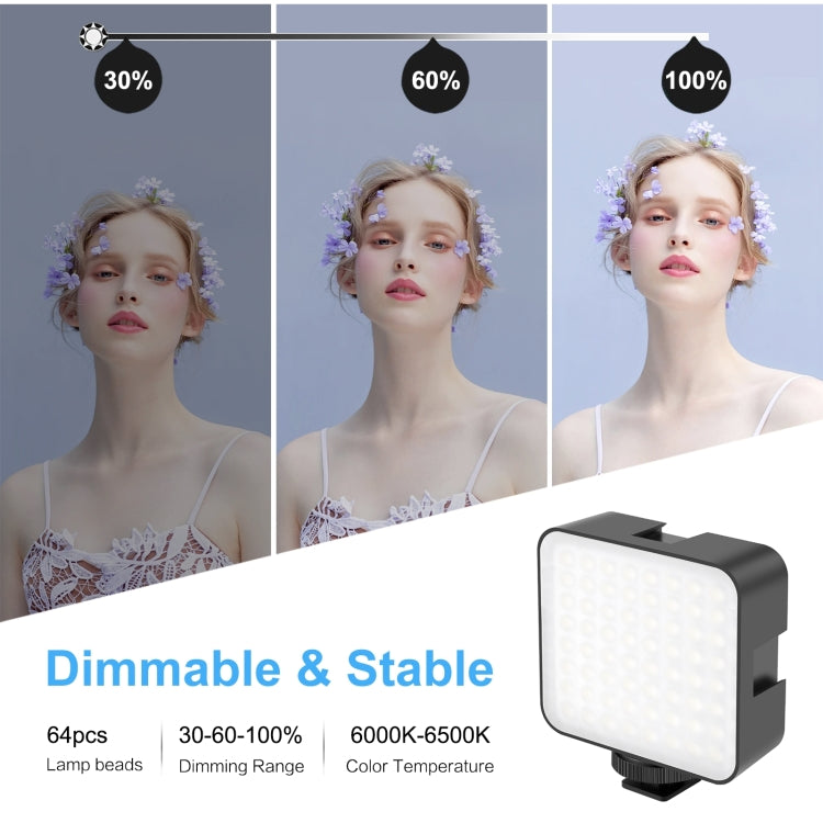 PULUZ 4 en 1 Vlogging Transmisión en vivo Luz de relleno LED para selfies Kits de equipo de video para teléfono inteligente con micrófono + soporte para trípode + cabezal de trípode con zapata fría para iPhone, Galaxy, Huawei, Xiaomi, HTC, LG, Google y...
