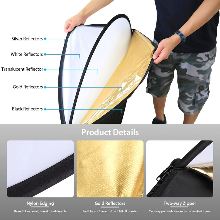 Kit de fotografía PULUZ LED Light Studio Softbox con fondo, reflectante, soporte para trípode y bolsas de arena, Photography Light  Kit, EU Plug, Photography Light  Kit, US Plug