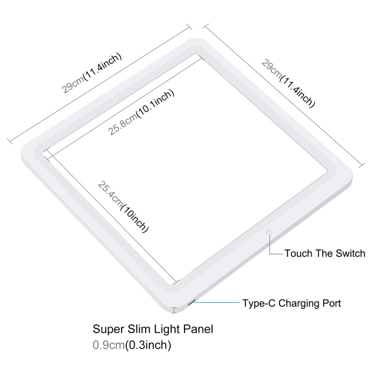 PULUZ-Anillo de luz plegable de 30cm, tablero de iluminación fotográfica, caja de tienda de tiro para estudio, Kit con Panel de luz sin sombras, 30cm Folding Box + Shadowless Light