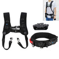 PULUZ Paquete multifuncional 3 en 1 Correa para la cintura + Correa doble para hombros + Kits de clip para cámara de captura con gancho para cámaras SLR / DSLR, Waistband Strap Kits
