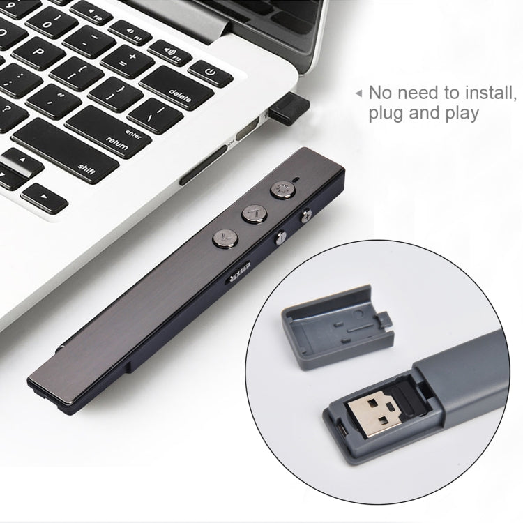 PR-20 presentador inalámbrico PowerPoint PPT Clicker presentación Control remoto pluma puntero láser Flip Pen con función Air Mouse, Laser Pointer Flip Pen