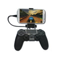 DOBE TP4-016 Soporte de abrazadera OTG para teléfono inteligente para controlador de juegos Sony PS4, adecuado para teléfonos de hasta 6 pulgadas, TP4-016