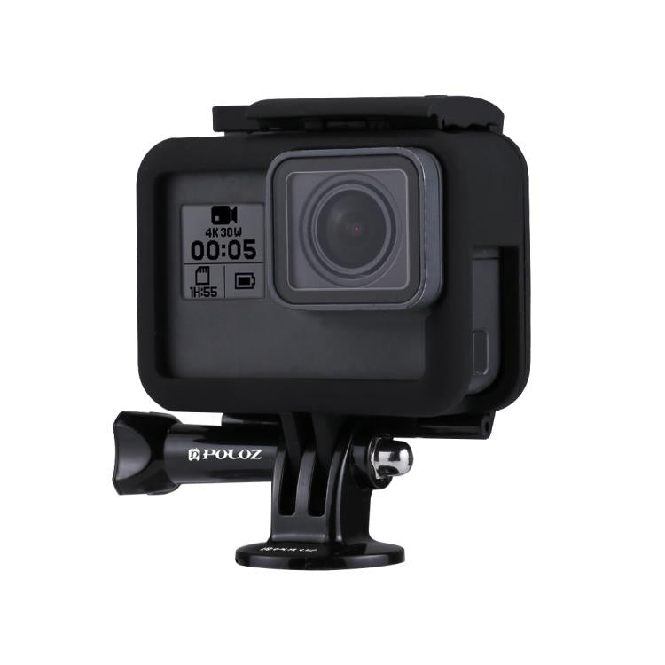Adaptador de montaje para trípode de cámara PULUZ para cámaras de deportes de acción PULUZ Montura de abrazadera flexible para GoPro Hero11 Black / HERO10 Black /9 Black /8 Black /7/6/5/5 Session /4 Session /4/3+ /3/2/1, DJI Osmo Action y otras cámaras...
