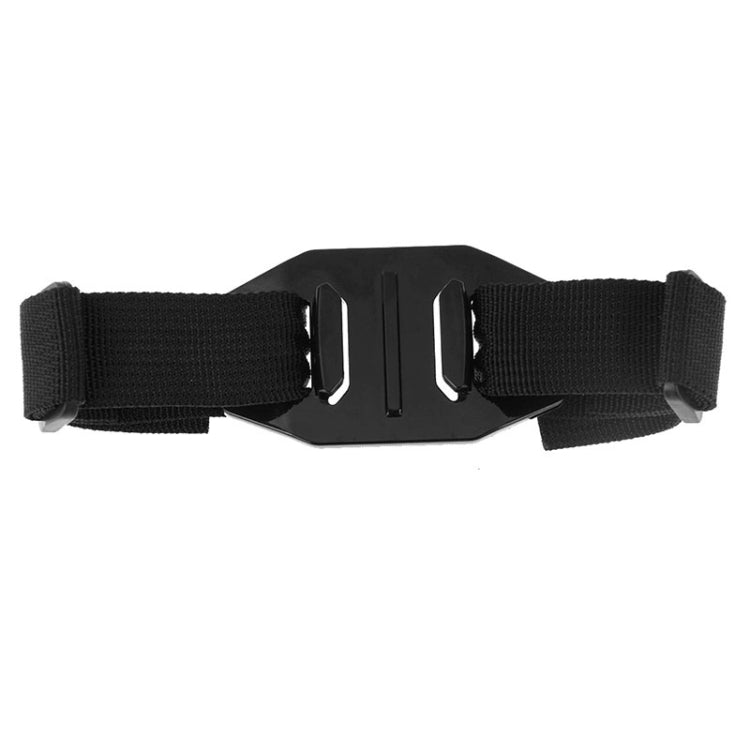 Soporte de correa de casco ajustable PULUZ para GoPro Hero11 Black / HERO10 Black / HERO9 Black / HERO8 Black / HERO7 /6/5/5 Session /4 Session /4/3+ /3/2/1, Insta360 ONE R, DJI Osmo Action yOtras cámaras de acción, PULUZ
