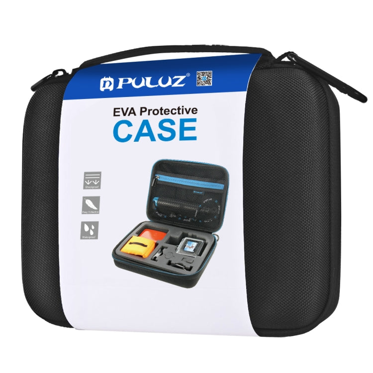 PULUZ Estuche de viaje y transporte impermeable para GoPro Hero11 Black / HERO10 Black / HERO9 Black / HERO8 Black / HERO7 /6/5/5 Session /4 Session /4/3+ /3/2/1, DJI Osmo Action y otras accionesAccesorios para cámaras, tamaño mediano: 23 cm x 17 cm x ...