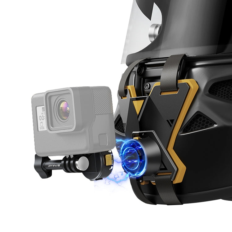 Correa de sujeción para la barbilla con liberación rápida y magnética para casco de motocicleta PULUZ, Helmet Chin Strap